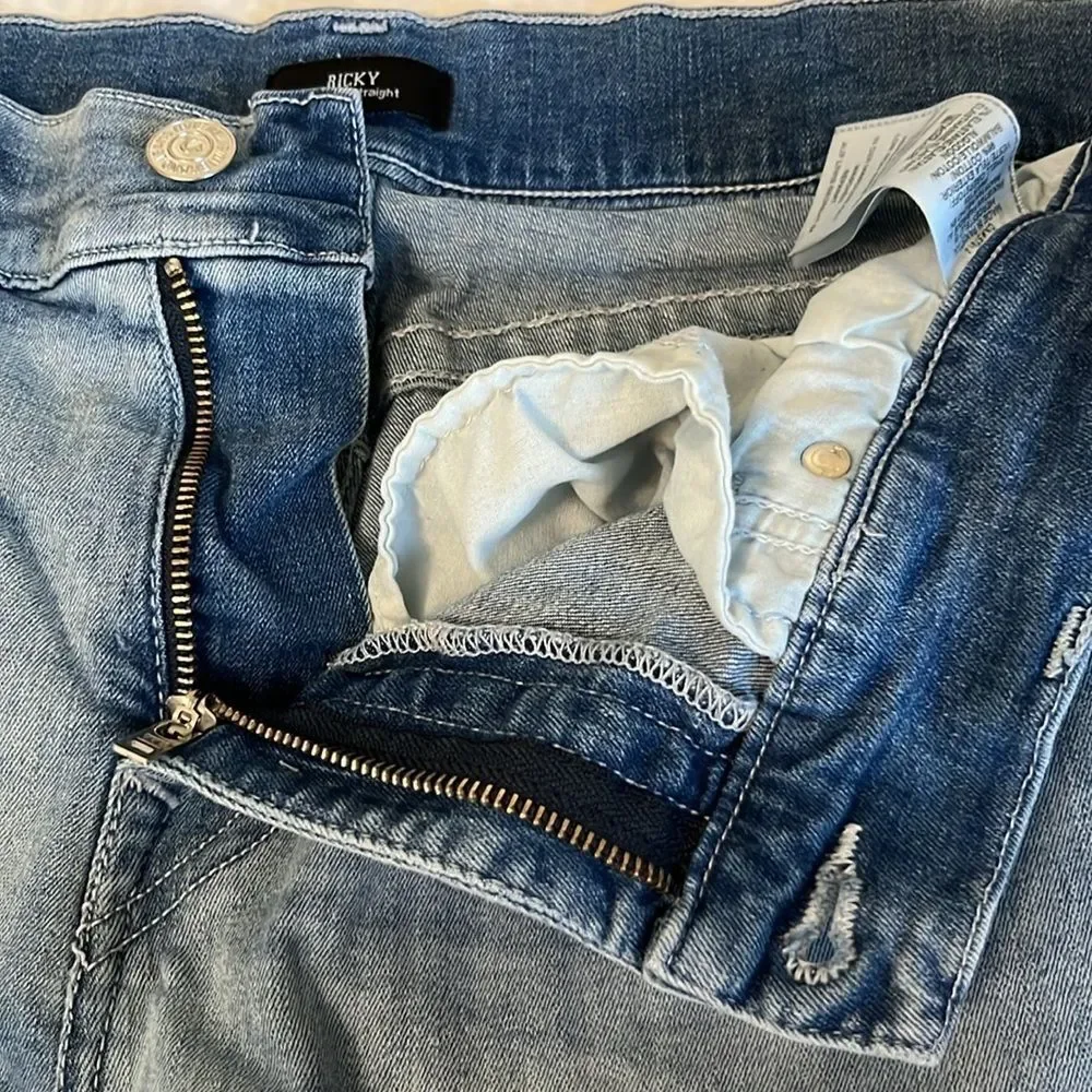 True Religion Ricky Relaxed Straight Jeans